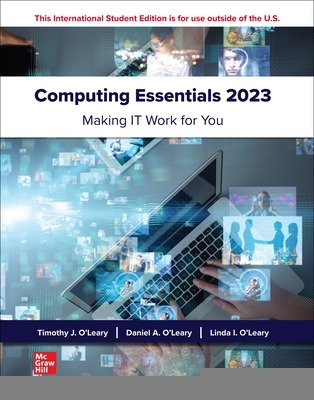 Book cover for Computing Essentials 2023 ISE