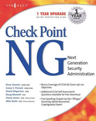 Book cover for Checkpoint Next Generation Security Administration