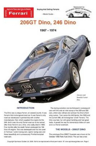 Cover of Ferrari 206/246 Dino Buyers' Guide