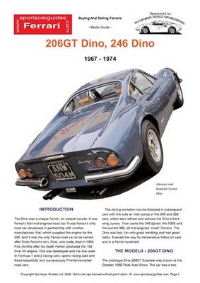 Book cover for Ferrari 206/246 Dino Buyers' Guide