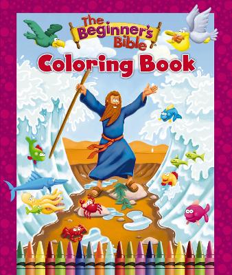 Book cover for The Beginner's Bible Coloring Book