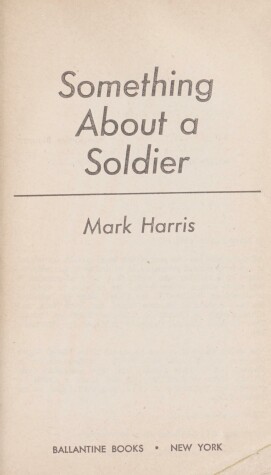 Book cover for Something about Soldier