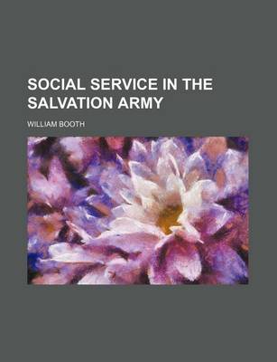 Book cover for Social Service in the Salvation Army