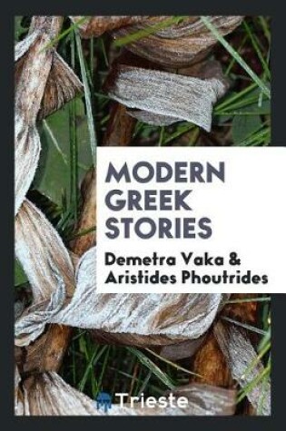 Cover of Modern Greek Stories