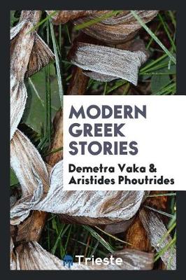 Book cover for Modern Greek Stories