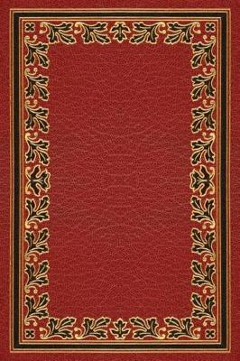 Cover of Red Oak Blank Book