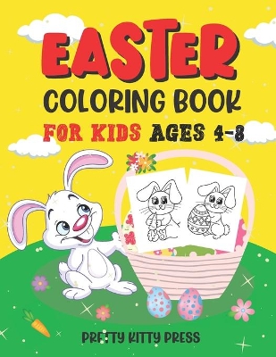 Book cover for Easter Coloring Book For Kids Ages 4-8