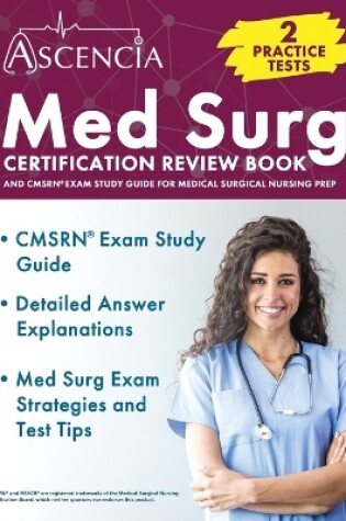 Cover of Med Surg Certification Review Book