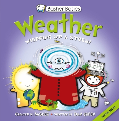 Book cover for Basher Basics: Weather