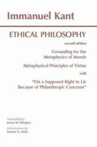 Cover of Kant: Ethical Philosophy