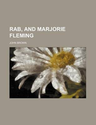 Book cover for Rab, and Marjorie Fleming