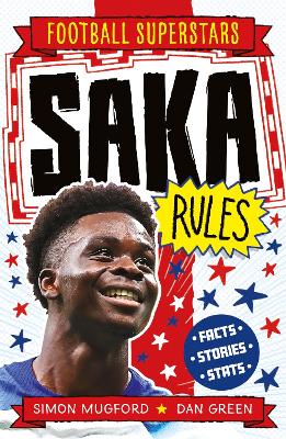 Book cover for Football Superstars: Saka Rules