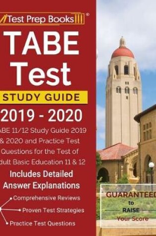Cover of TABE Test Study Guide 2019-2020