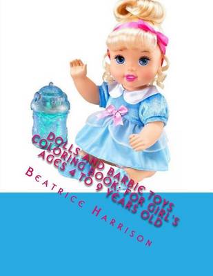Book cover for Dolls and Barbie Toys Coloring Book