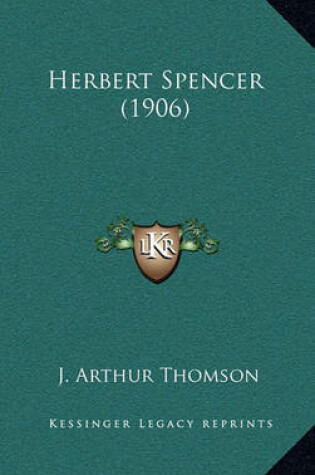 Cover of Herbert Spencer (1906)