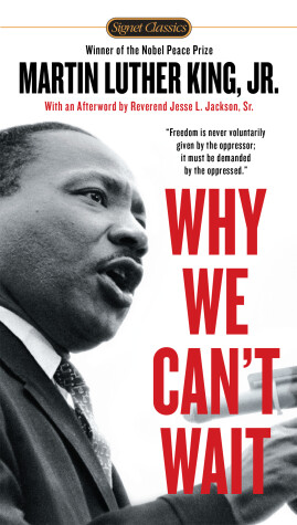 Book cover for Why We Can't Wait