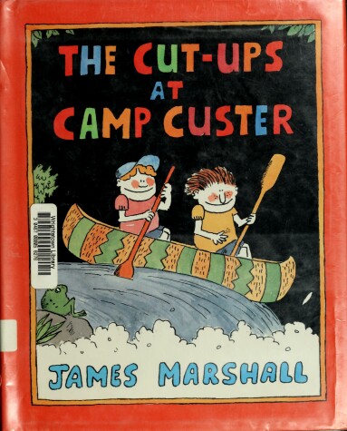 Book cover for The Cut-Ups at Camp Custer