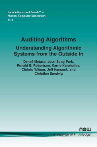 Cover of Auditing Algorithms