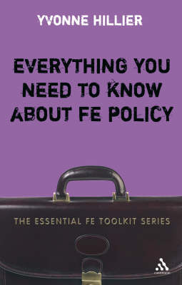 Book cover for Everything you need to know about FE Policy