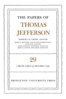 Cover of The Papers of Thomas Jefferson, Volume 29