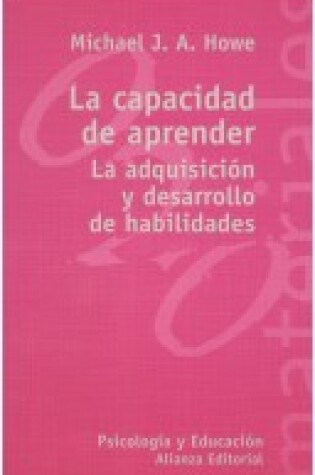 Cover of La Capacidad de Aprender