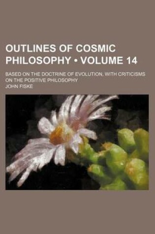 Cover of Outlines of Cosmic Philosophy (Volume 14); Based on the Doctrine of Evolution, with Criticisms on the Positive Philosophy