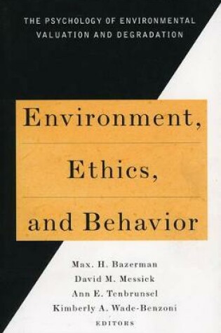 Cover of Environment, Ethics, & Behavior