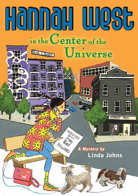 Book cover for Hannah West in the Center of the Universe