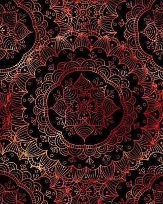 Cover of Journal Notebook Flower Mandala Pattern 7