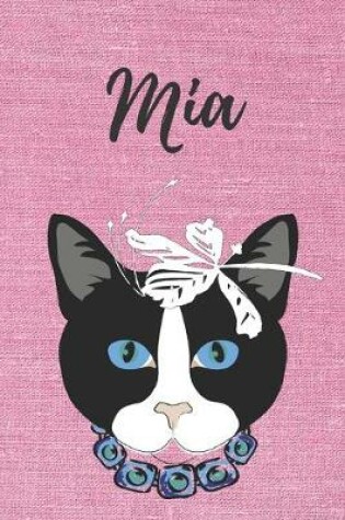 Cover of Mia Katzen-Malbuch / Notizbuch / Tagebuch