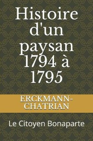 Cover of Histoire d'un paysan 1794 � 1795