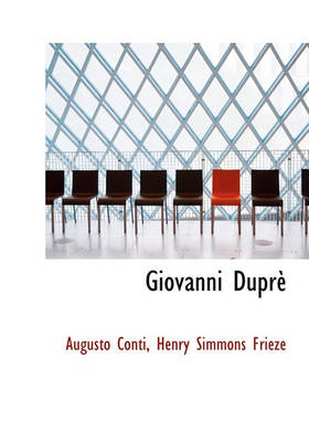 Book cover for Giovanni Dupr