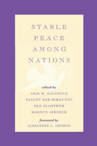 Cover of Stable Peace Among Nations