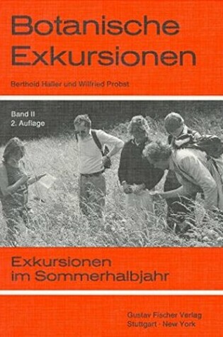 Cover of Botanische Exkursionen, Bd. II