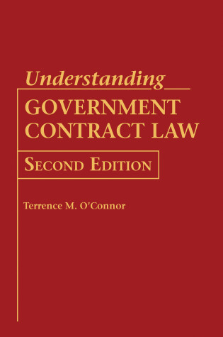 Cover of Understanding Government Contract Law