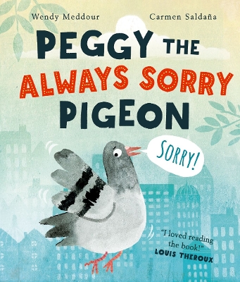 Book cover for Peggy the Always Sorry Pigeon