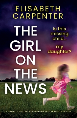 Book cover for The Girl on the News