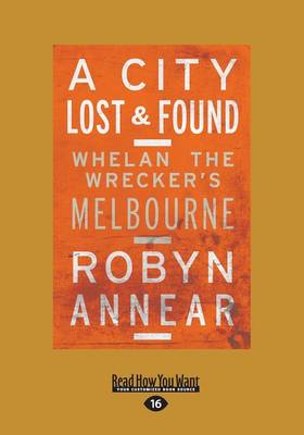 Book cover for A City Lost & Found