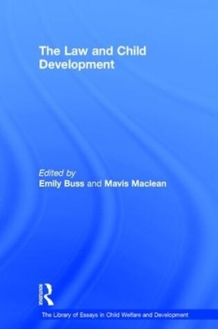 Cover of The Law and Child Development