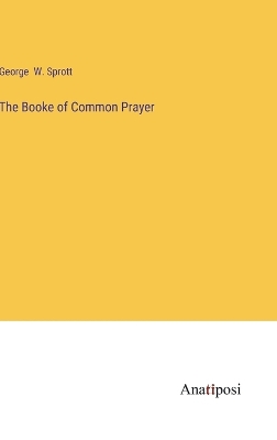 Book cover for The Booke of Common Prayer