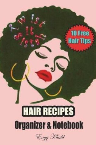 Cover of Hair Recipes Notebook