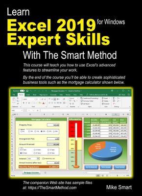 Book cover for Learn Excel 2019 Expert Skills with The Smart Method