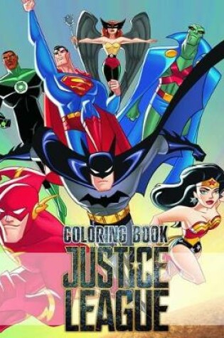 Cover of Justice League Coloring Book