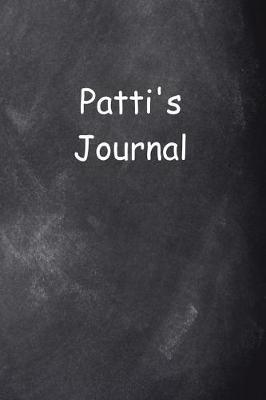 Cover of Patti Personalized Name Journal Custom Name Gift Idea Patti