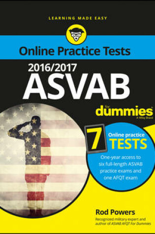 Cover of 2016 / 2017 ASVAB For Dummies with Online Practice