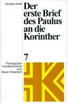 Book cover for Der Erste Brief Des Paulus an Die Korinther