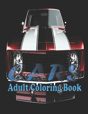 Book cover for Cars Adult Coloring Book