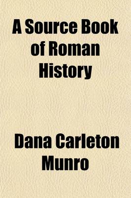 Book cover for A Source Book of Roman History