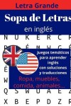 Book cover for Sopa de letras en inglès