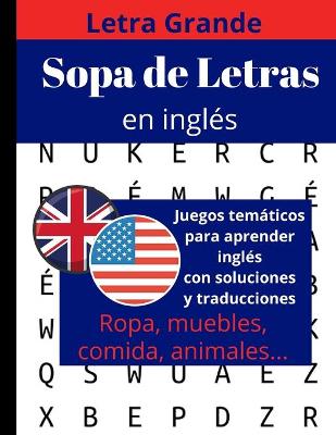 Cover of Sopa de letras en ingles